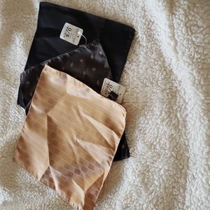 NWT Set of 3 Men's Pocket Square